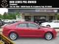 Ford Fusion SEL V6 Red Candy Metallic photo #1