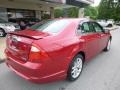 Ford Fusion SEL V6 Red Candy Metallic photo #9