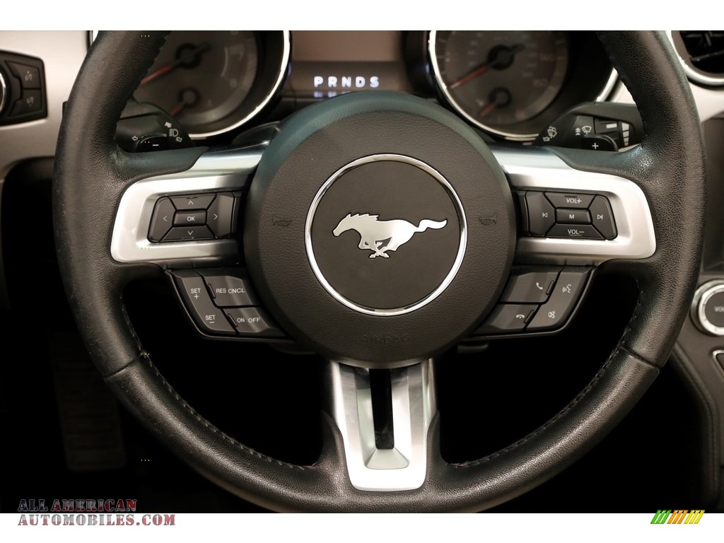2017 Mustang EcoBoost Premium Convertible - Race Red / Ceramic photo #8