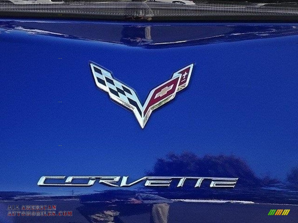 2017 Corvette Grand Sport Convertible - Admiral Blue / Jet Black photo #14