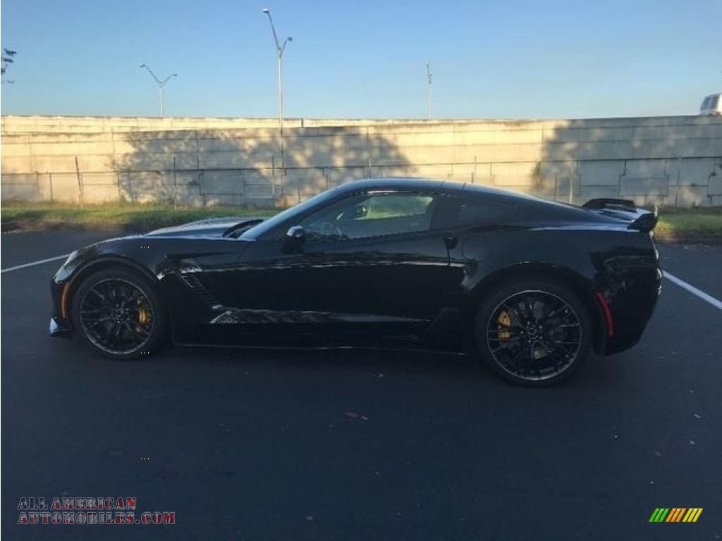 2016 Corvette Z06 Coupe - Black / Jet Black photo #15