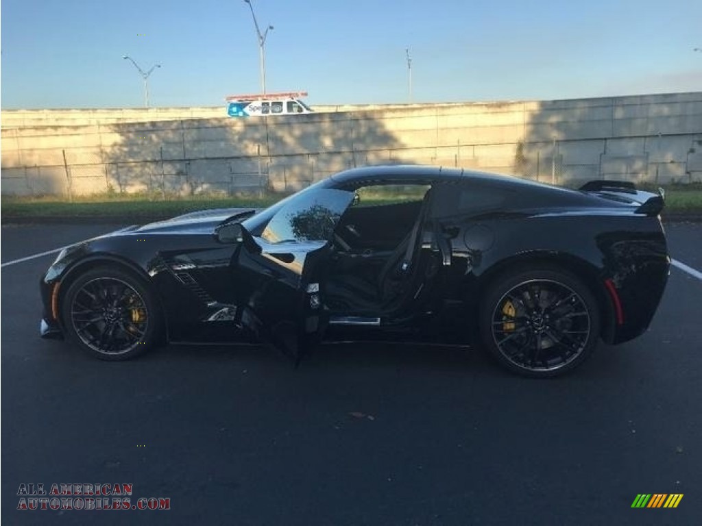 2016 Corvette Z06 Coupe - Black / Jet Black photo #16