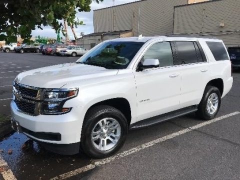 Iridescent Pearl Tricoat 2017 Chevrolet Tahoe LT