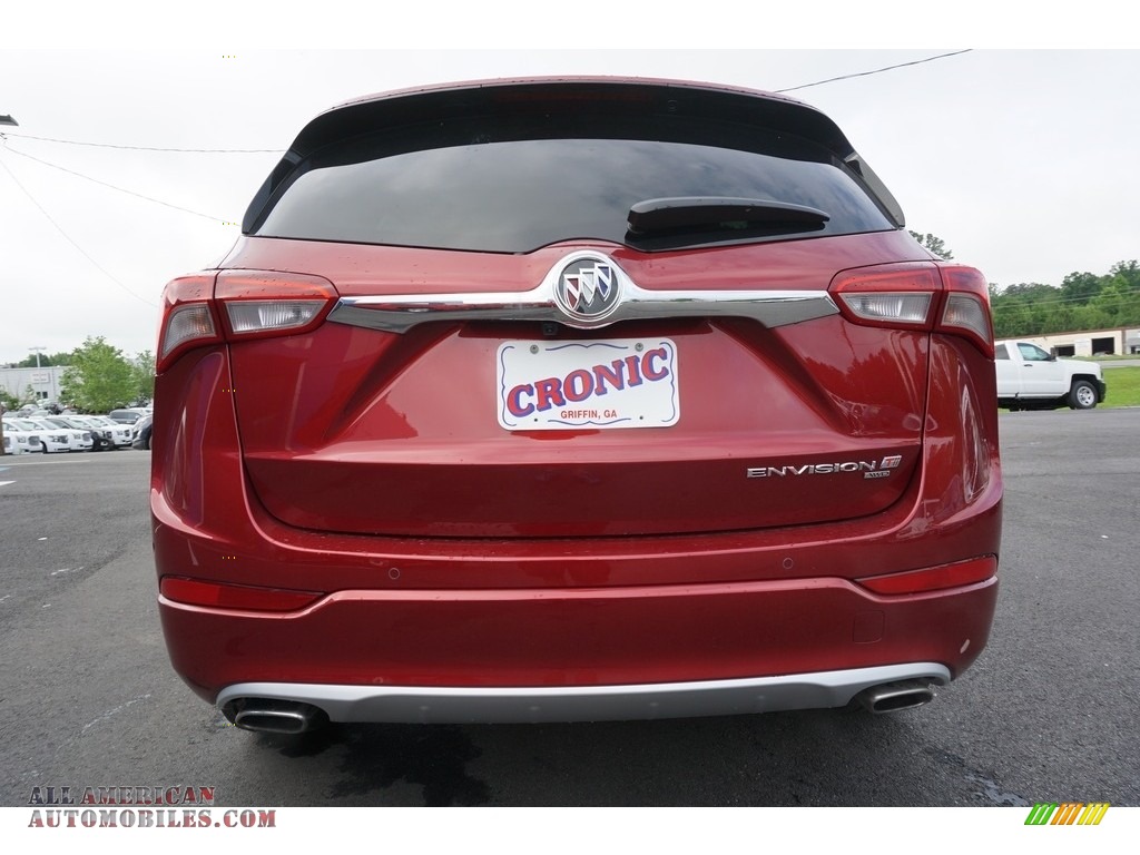 2019 Envision Premium II AWD - Chili Red Metallic / Light Neutral photo #13