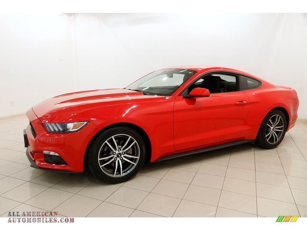 2016 Mustang EcoBoost Coupe - Race Red / Ebony photo #3