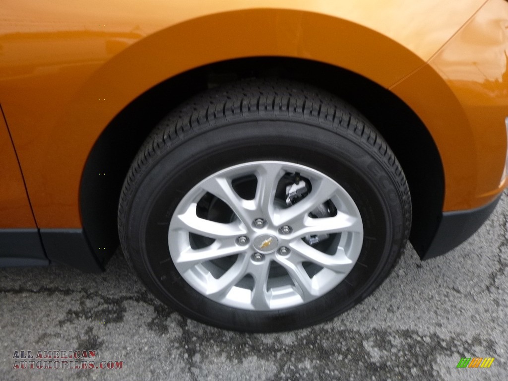 2018 Equinox LS AWD - Orange Burst Metallic / Medium Ash Gray photo #2