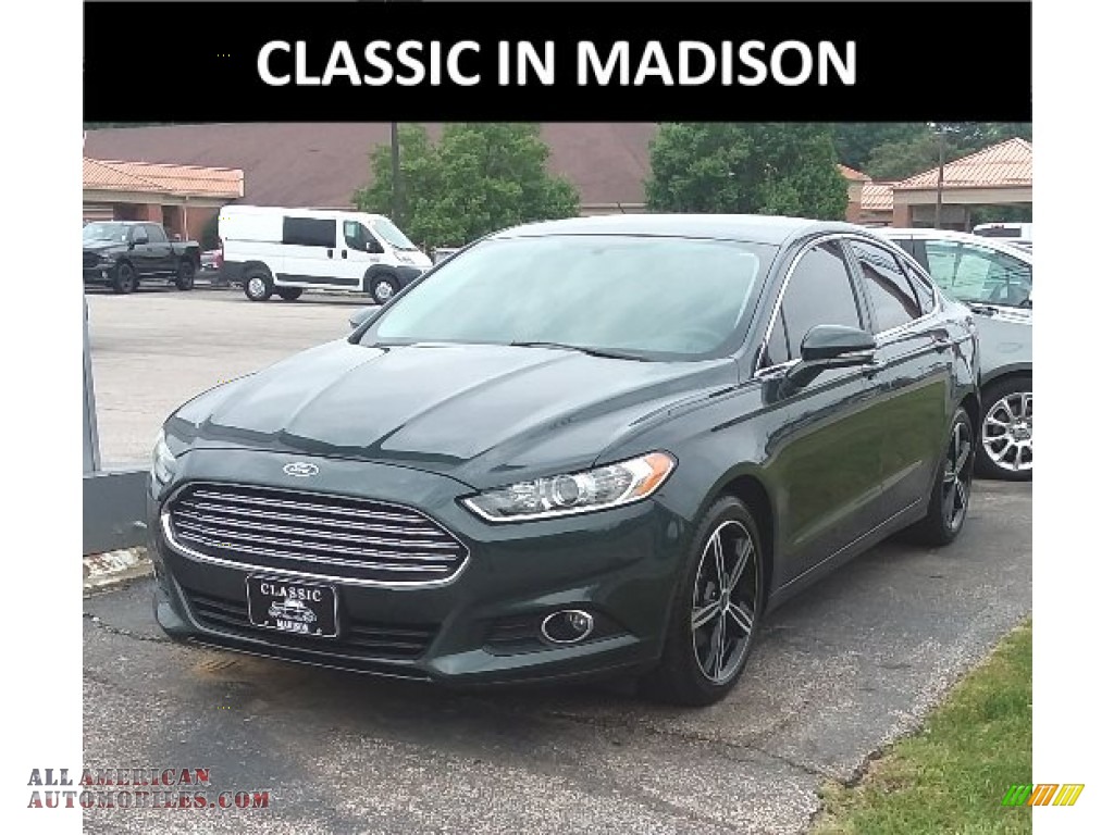 Guard Metallic / Charcoal Black Ford Fusion SE