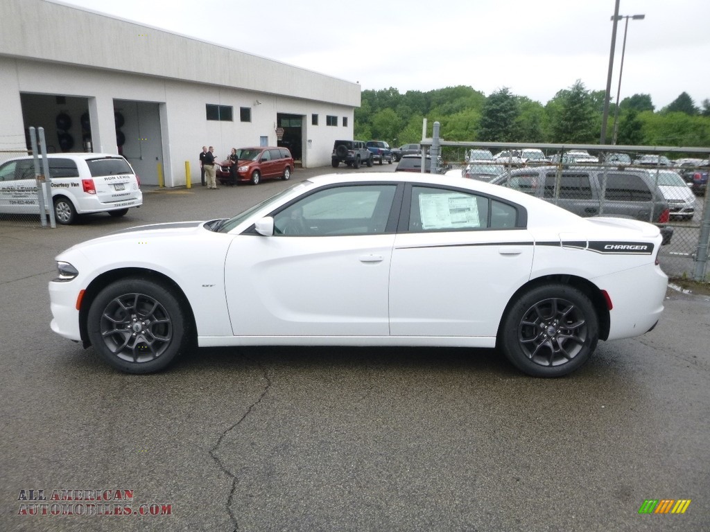 2018 Charger GT AWD - White Knuckle / Pearl/Black photo #2