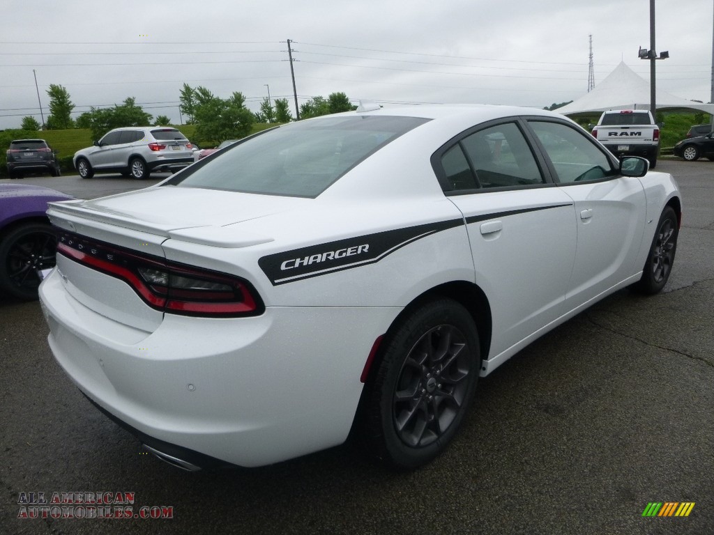 2018 Charger GT AWD - White Knuckle / Pearl/Black photo #5