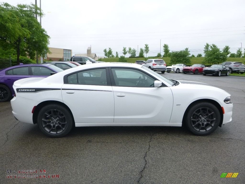 2018 Charger GT AWD - White Knuckle / Pearl/Black photo #6
