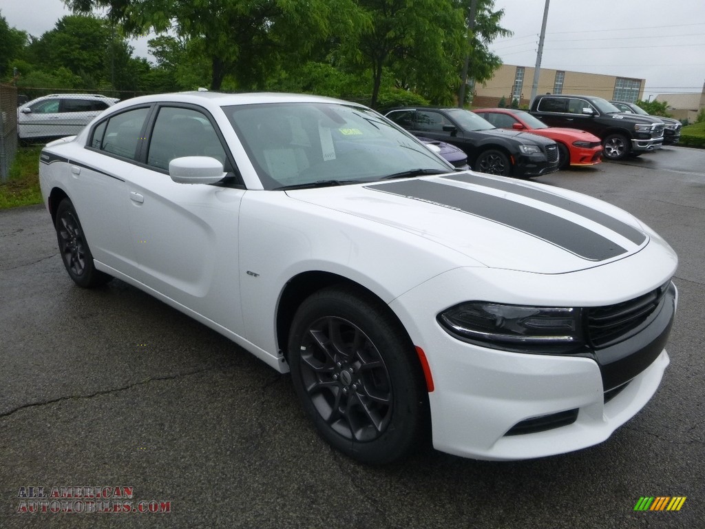 2018 Charger GT AWD - White Knuckle / Pearl/Black photo #7