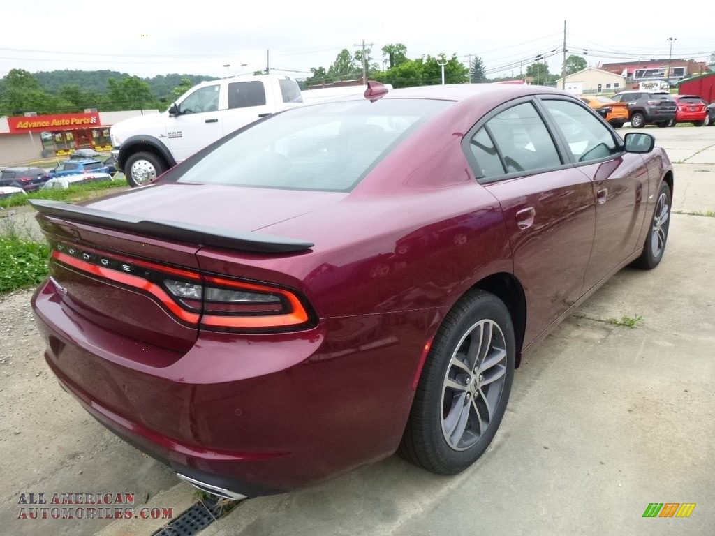 2018 Charger GT AWD - Octane Red Pearl / Black photo #5