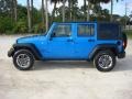Jeep Wrangler Unlimited Sport 4x4 Hydro Blue Pearl photo #4