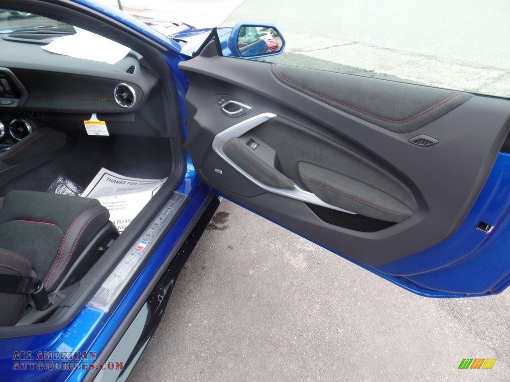 2018 Camaro ZL1 Coupe - Hyper Blue Metallic / Jet Black photo #39
