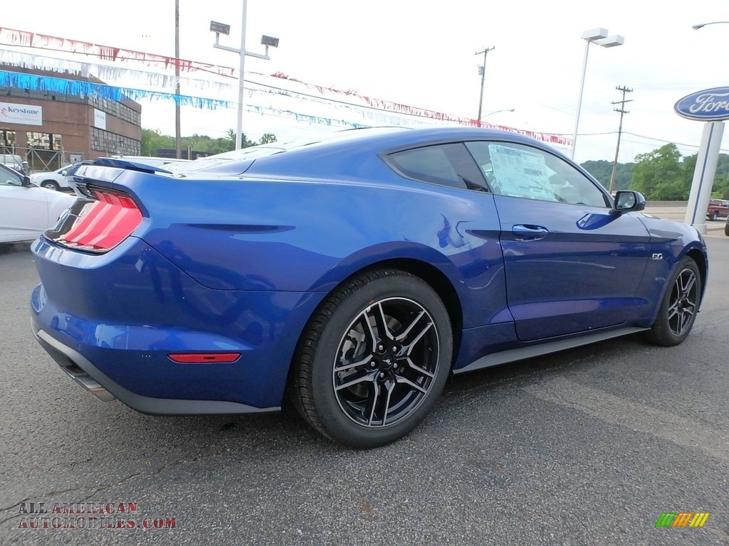 2018 Mustang GT Fastback - Lightning Blue / Ebony photo #2