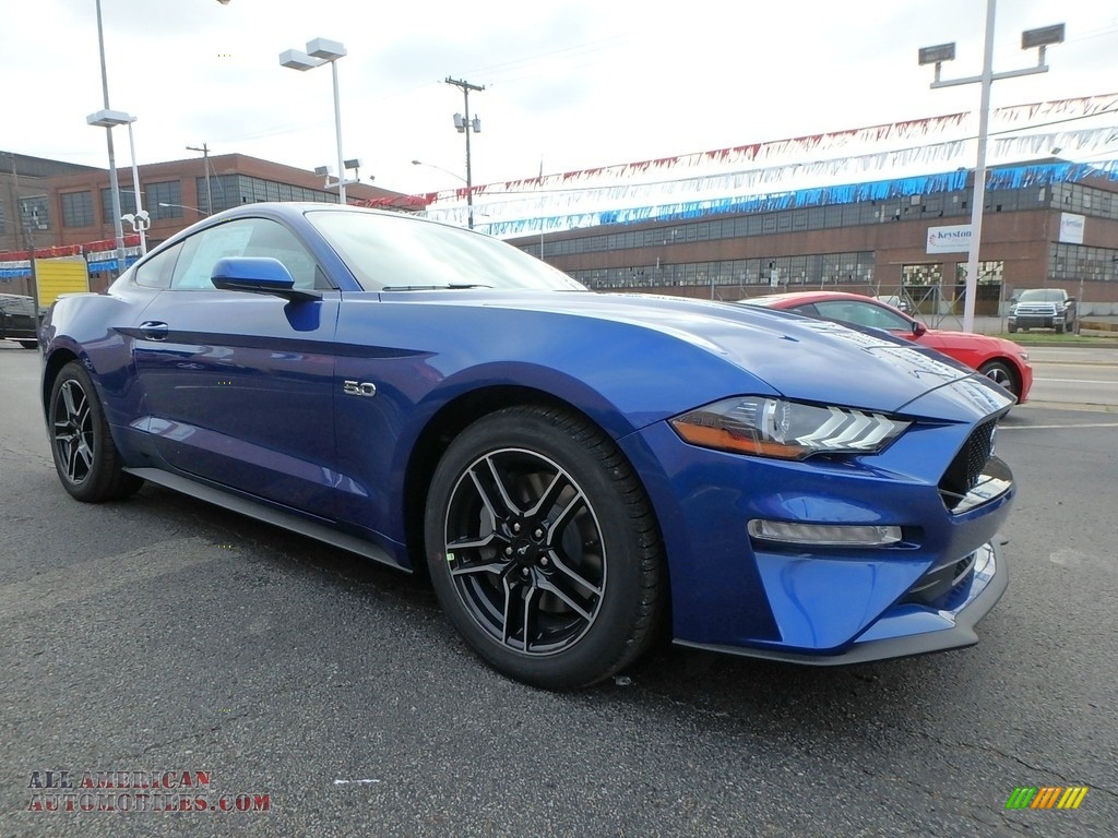 2018 Mustang GT Fastback - Lightning Blue / Ebony photo #8