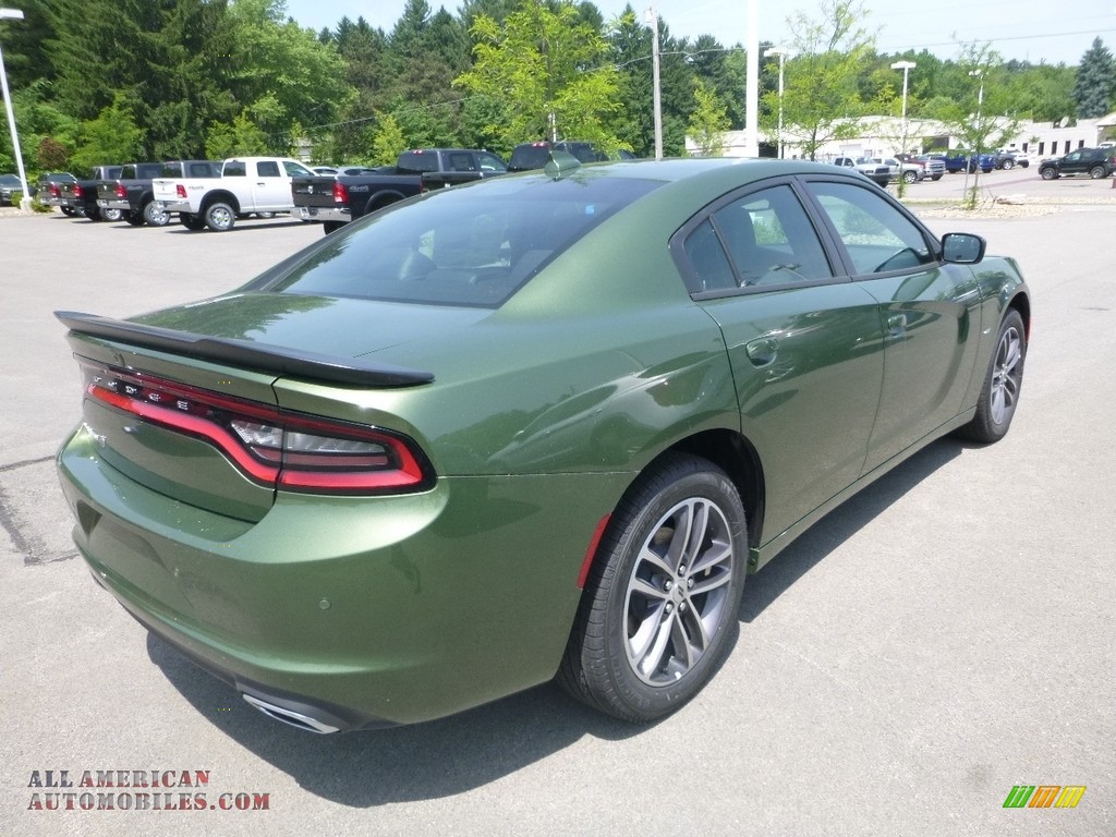 2018 Charger GT AWD - F8 Green / Black photo #5