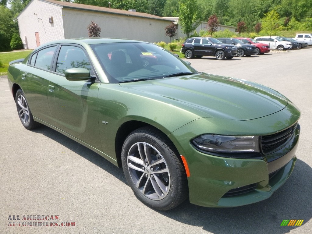 2018 Charger GT AWD - F8 Green / Black photo #7