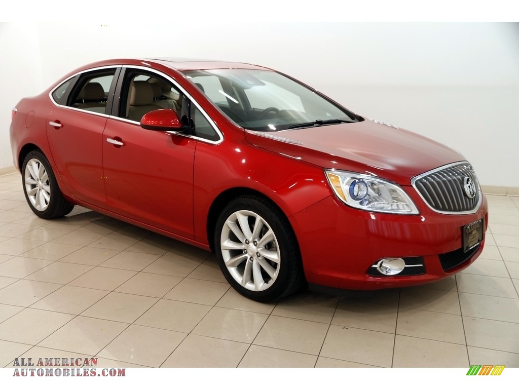 Crystal Red Tintcoat / Cashmere Buick Verano Convenience