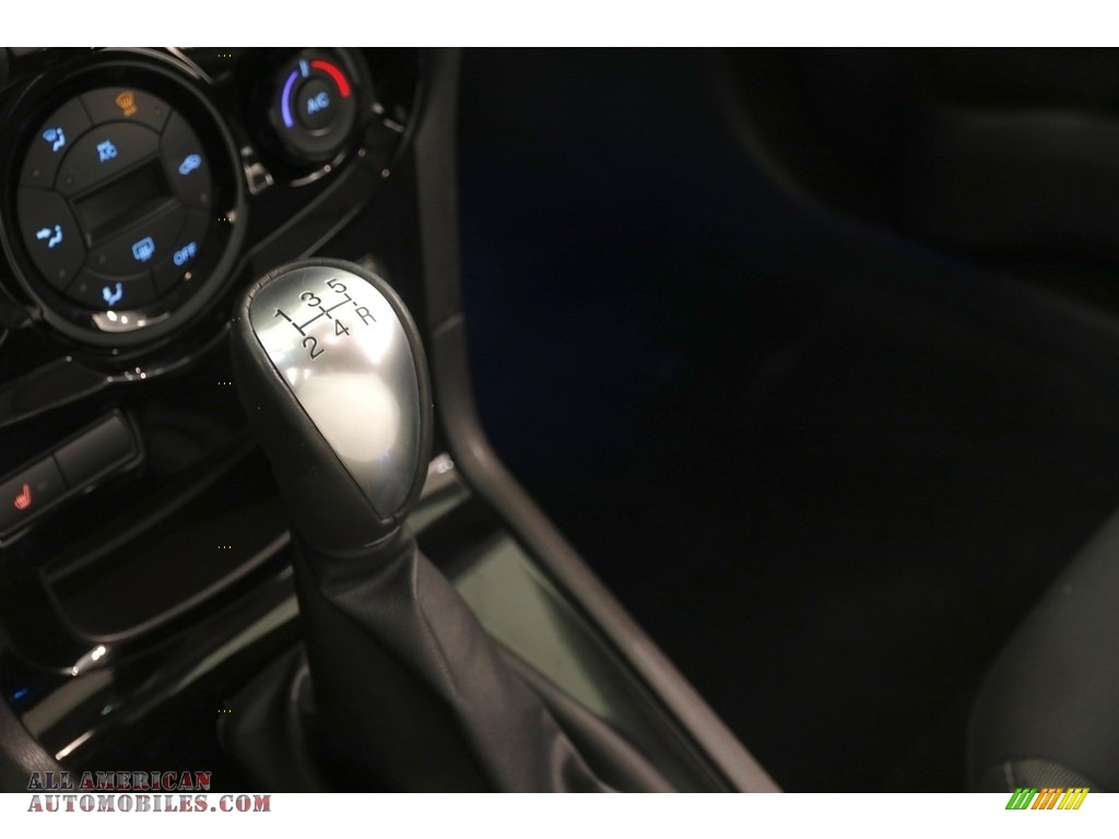 2014 Fiesta SE Hatchback - Storm Gray / Charcoal Black photo #20