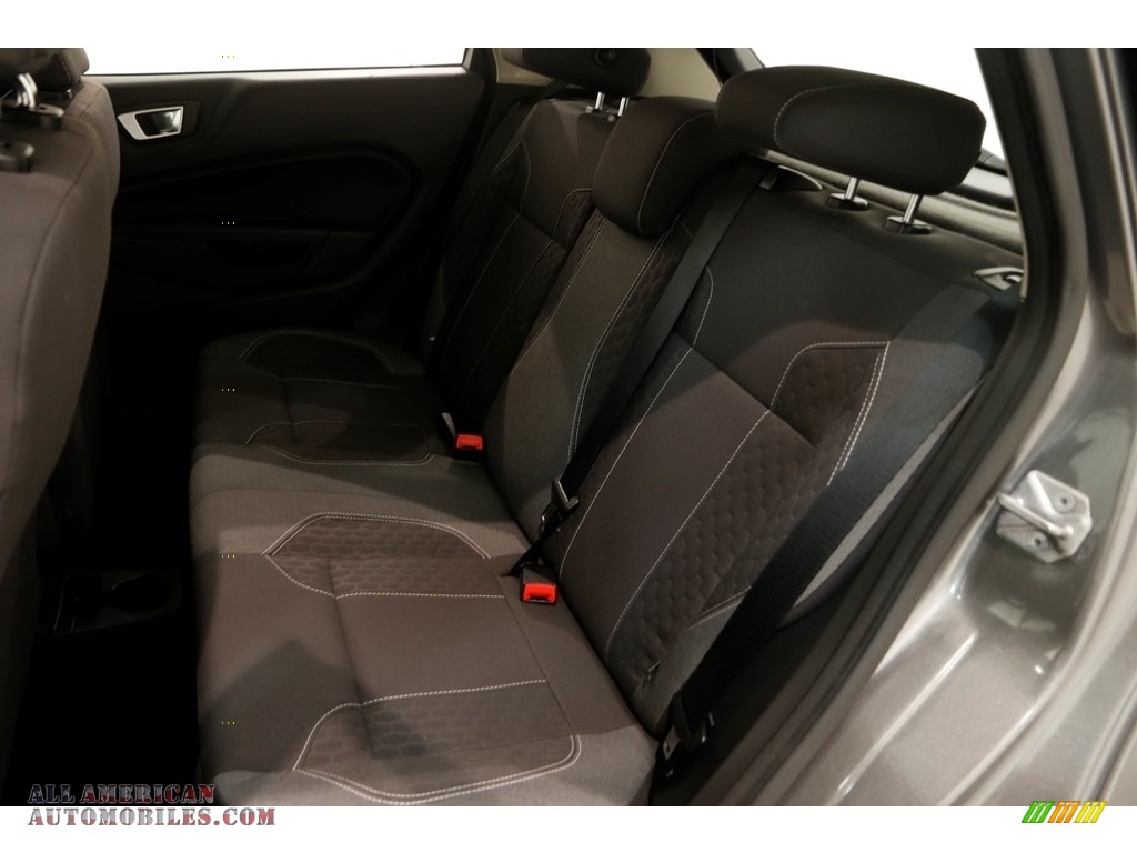 2014 Fiesta SE Hatchback - Storm Gray / Charcoal Black photo #23