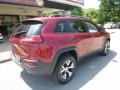 Jeep Cherokee Trailhawk 4x4 Deep Cherry Red Crystal Pearl photo #2