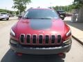 Jeep Cherokee Trailhawk 4x4 Deep Cherry Red Crystal Pearl photo #4