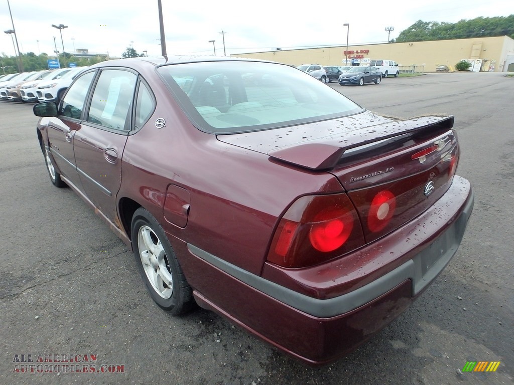 2003 Impala LS - Berry Red Metallic / Medium Gray photo #2
