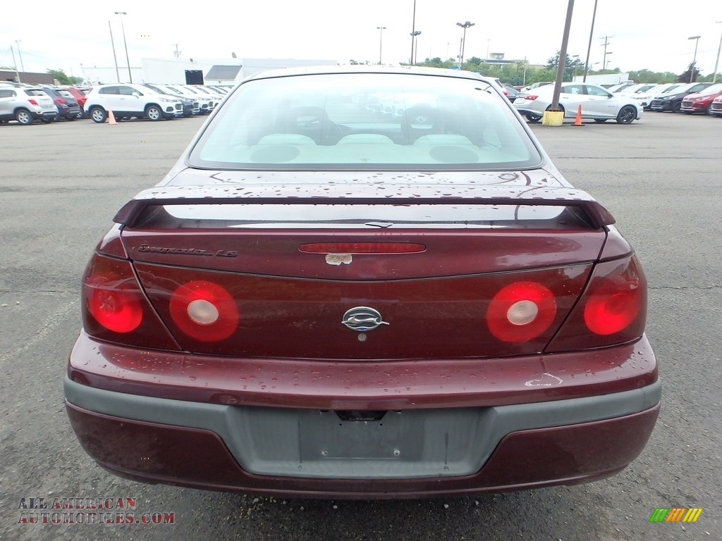 2003 Impala LS - Berry Red Metallic / Medium Gray photo #3