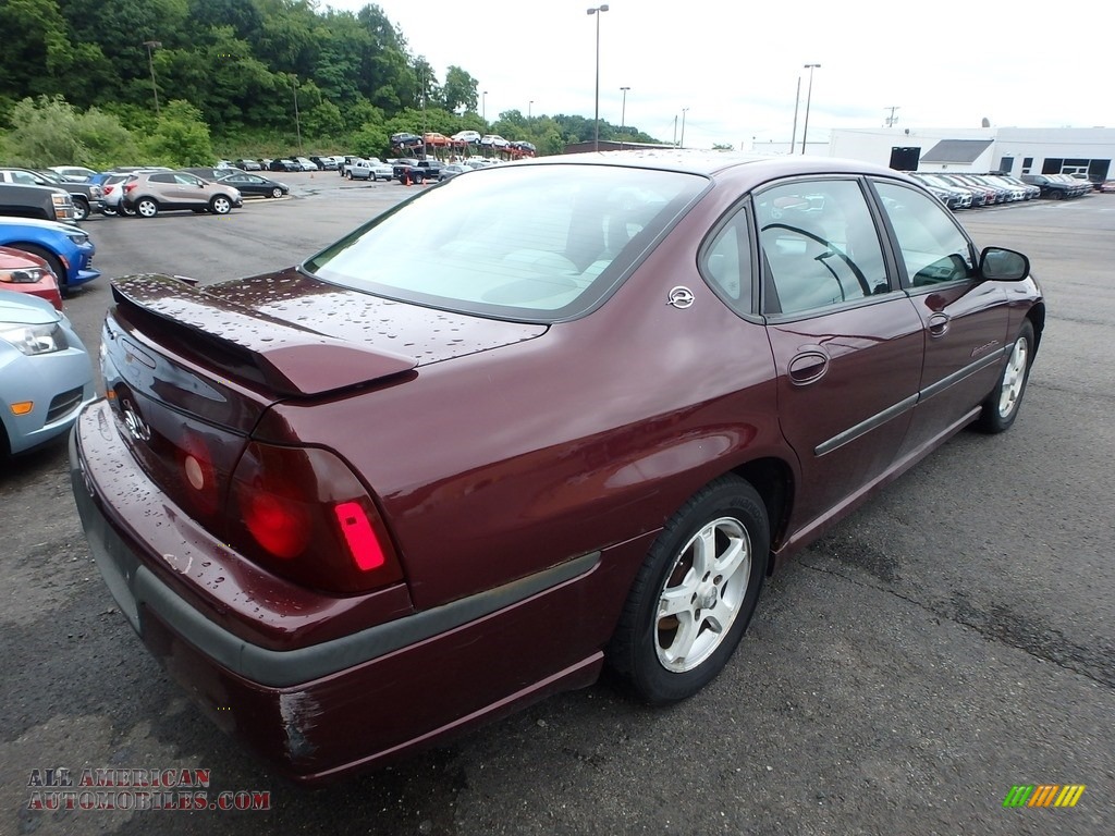 2003 Impala LS - Berry Red Metallic / Medium Gray photo #4