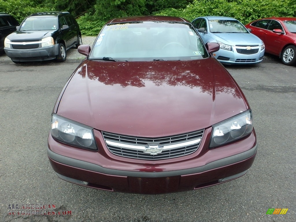 2003 Impala LS - Berry Red Metallic / Medium Gray photo #6