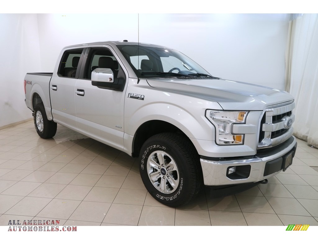 Ingot Silver / Earth Gray Ford F150 XLT SuperCrew 4x4