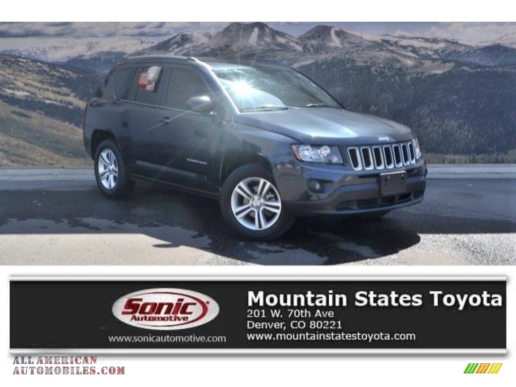 2014 Compass Sport 4x4 - Maximum Steel Metallic / Dark Slate Gray/Light Pebble photo #1