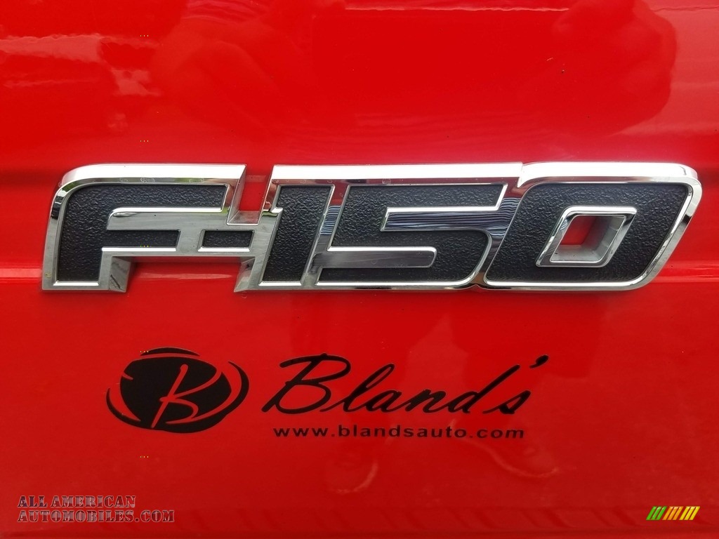 2013 F150 STX SuperCab - Race Red / Steel Gray photo #5