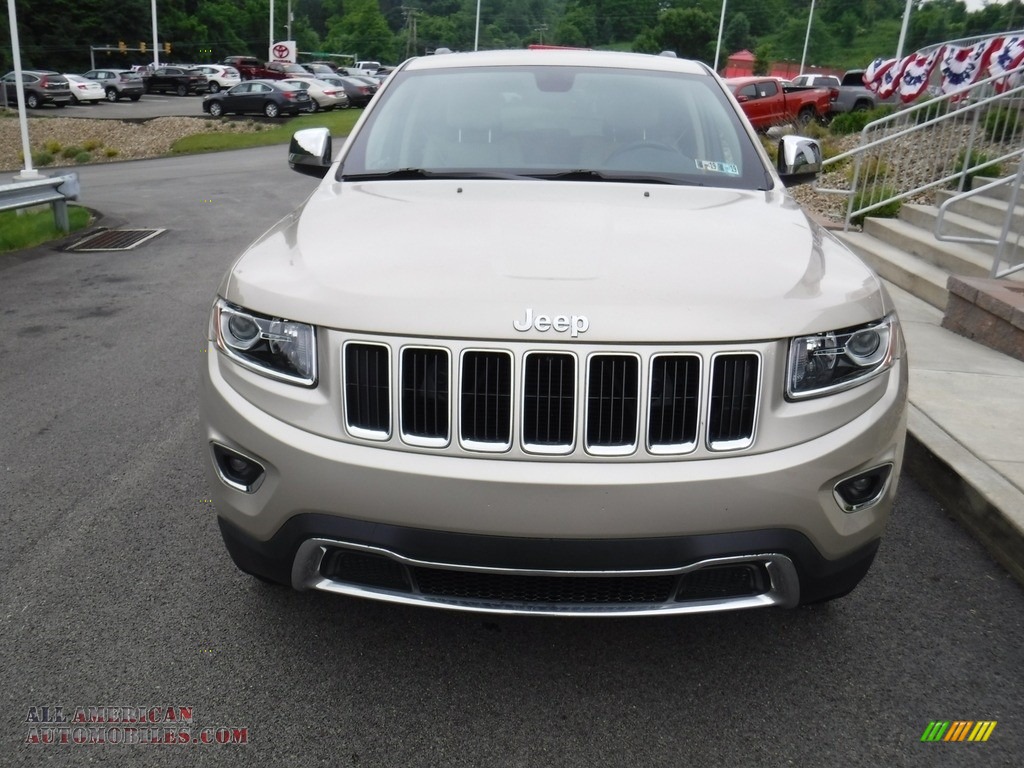 2015 Grand Cherokee Limited 4x4 - Cashmere Pearl / Black/Light Frost Beige photo #5