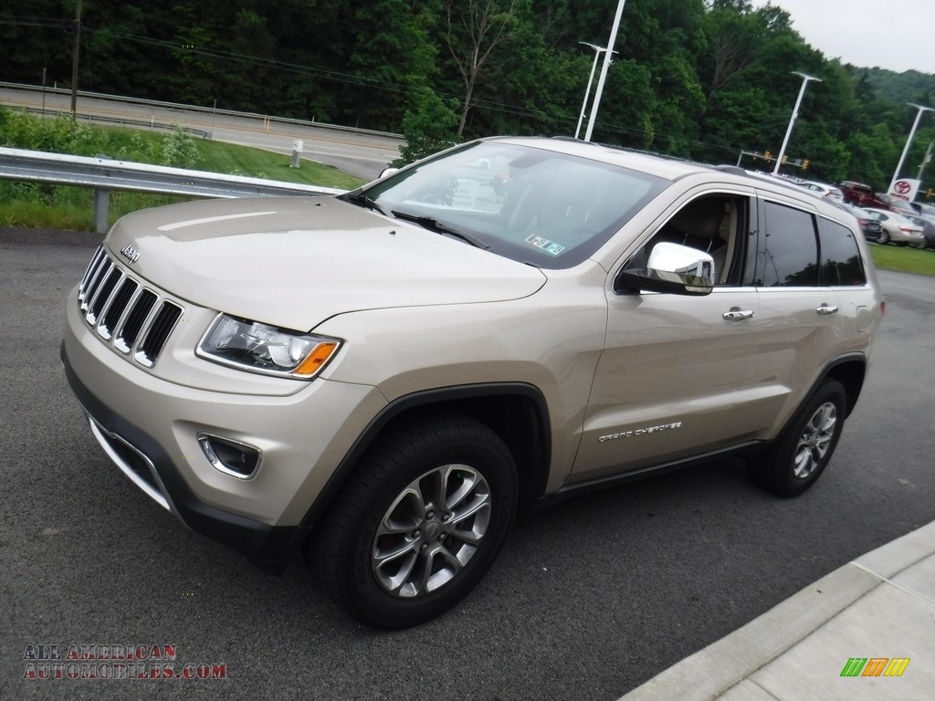 2015 Grand Cherokee Limited 4x4 - Cashmere Pearl / Black/Light Frost Beige photo #6