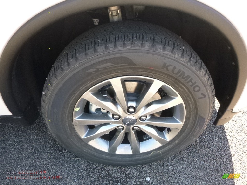 2018 Durango SXT AWD - White Knuckle / Light Frost Beige/Black photo #9
