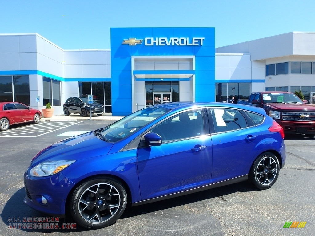 2014 Focus SE Hatchback - Blue Candy / Charcoal Black photo #1
