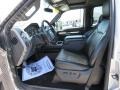 Ford F250 Super Duty Lariat Crew Cab 4x4 Ingot Silver Metallic photo #9