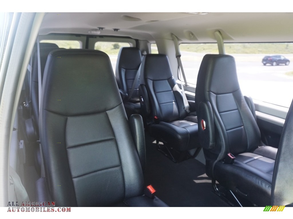 2014 E-Series Van E350 XLT Extended 15 Passenger Van - Black / Medium Flint photo #3