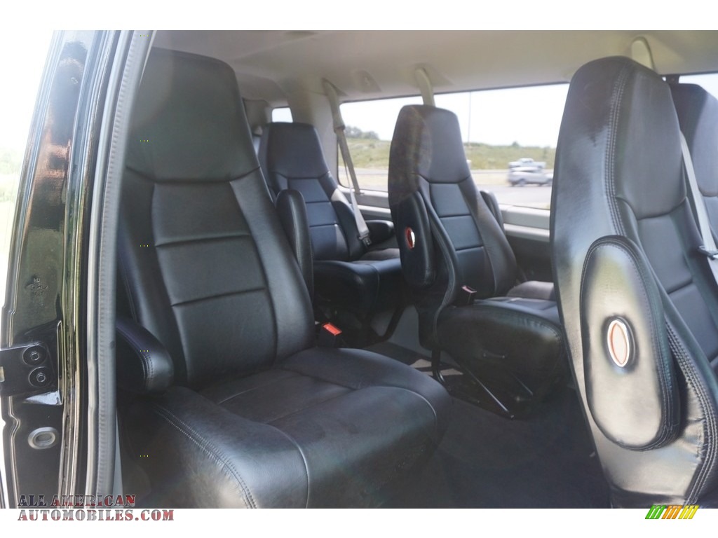 2014 E-Series Van E350 XLT Extended 15 Passenger Van - Black / Medium Flint photo #14
