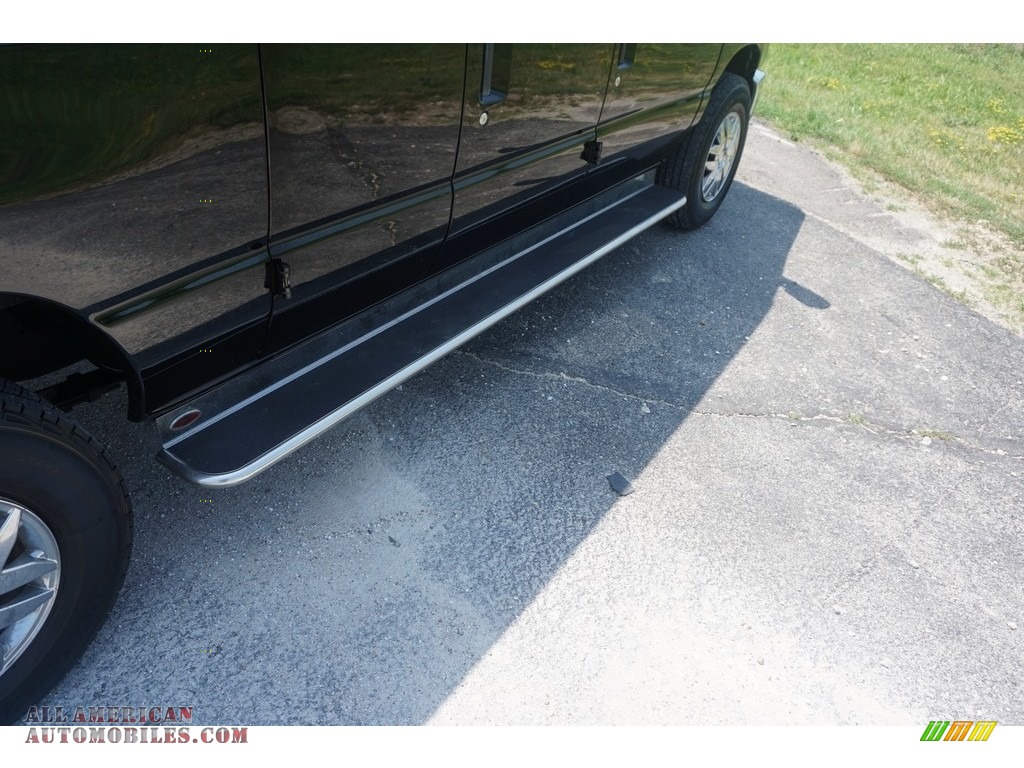2014 E-Series Van E350 XLT Extended 15 Passenger Van - Black / Medium Flint photo #15