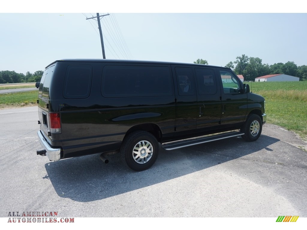 2014 E-Series Van E350 XLT Extended 15 Passenger Van - Black / Medium Flint photo #16
