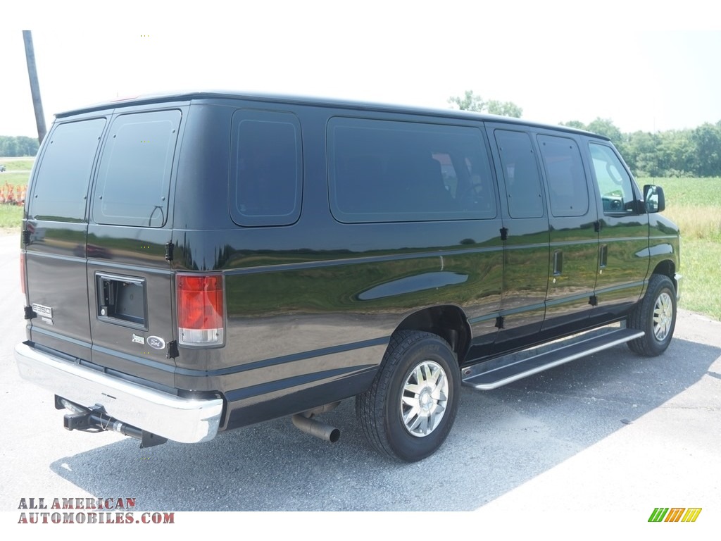 2014 E-Series Van E350 XLT Extended 15 Passenger Van - Black / Medium Flint photo #17