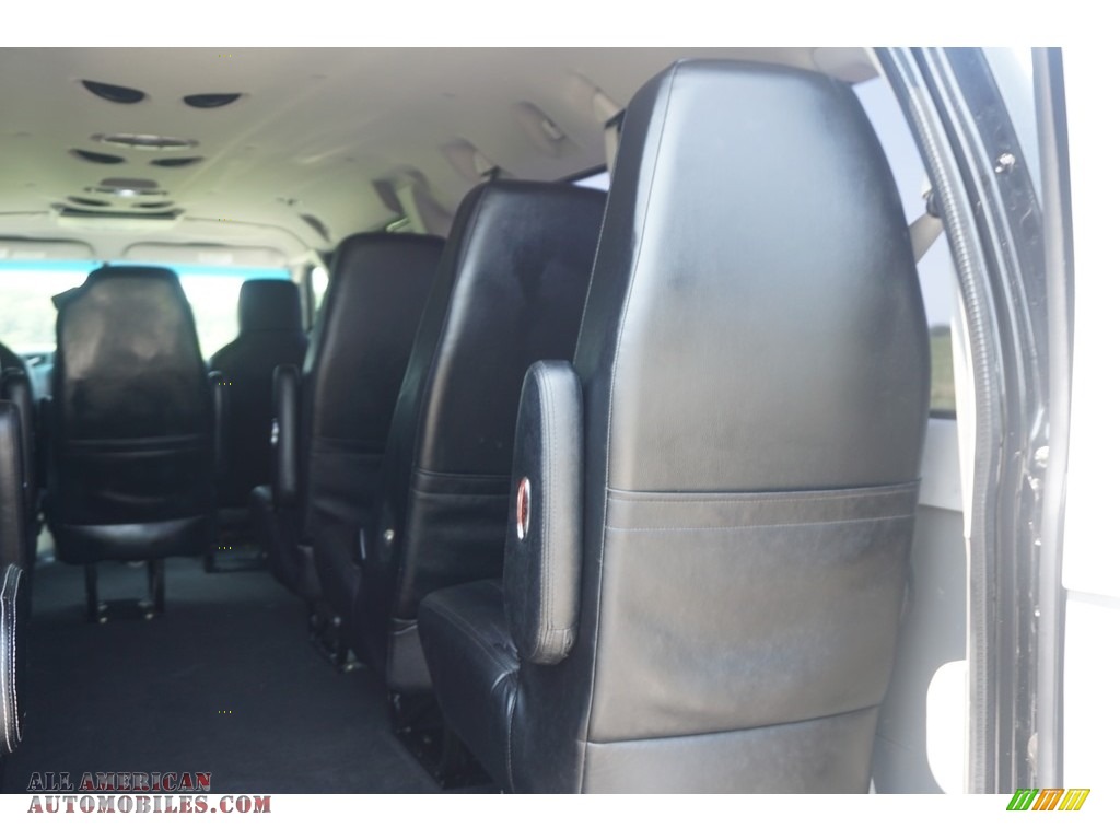 2014 E-Series Van E350 XLT Extended 15 Passenger Van - Black / Medium Flint photo #18