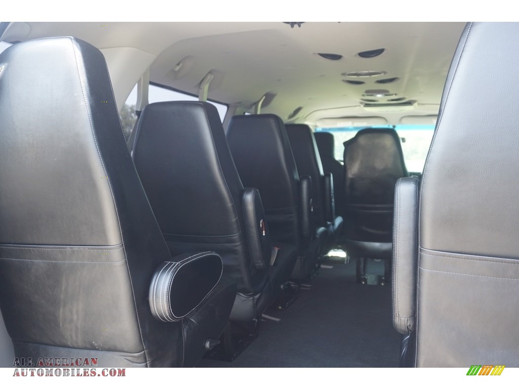2014 E-Series Van E350 XLT Extended 15 Passenger Van - Black / Medium Flint photo #19