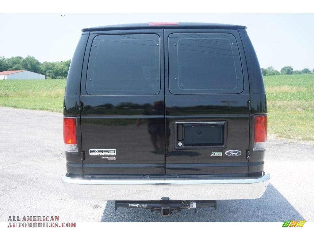 2014 E-Series Van E350 XLT Extended 15 Passenger Van - Black / Medium Flint photo #23