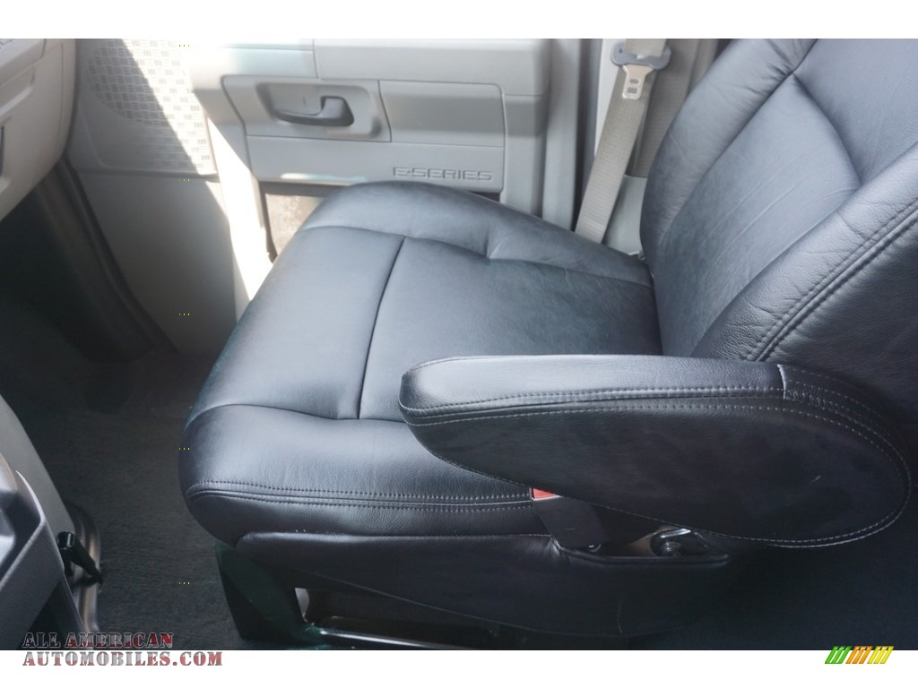2014 E-Series Van E350 XLT Extended 15 Passenger Van - Black / Medium Flint photo #36