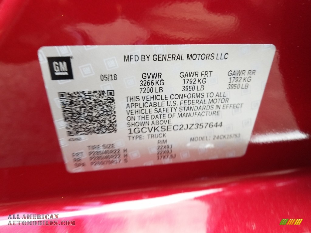 2018 Silverado 1500 LTZ Double Cab 4x4 - Cajun Red Tintcoat / Jet Black photo #8