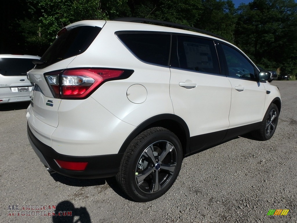 2018 Escape SEL 4WD - White Platinum / Charcoal Black photo #3